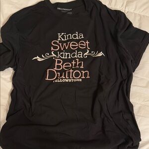 Yellowstone Black Graphic T-Shirt